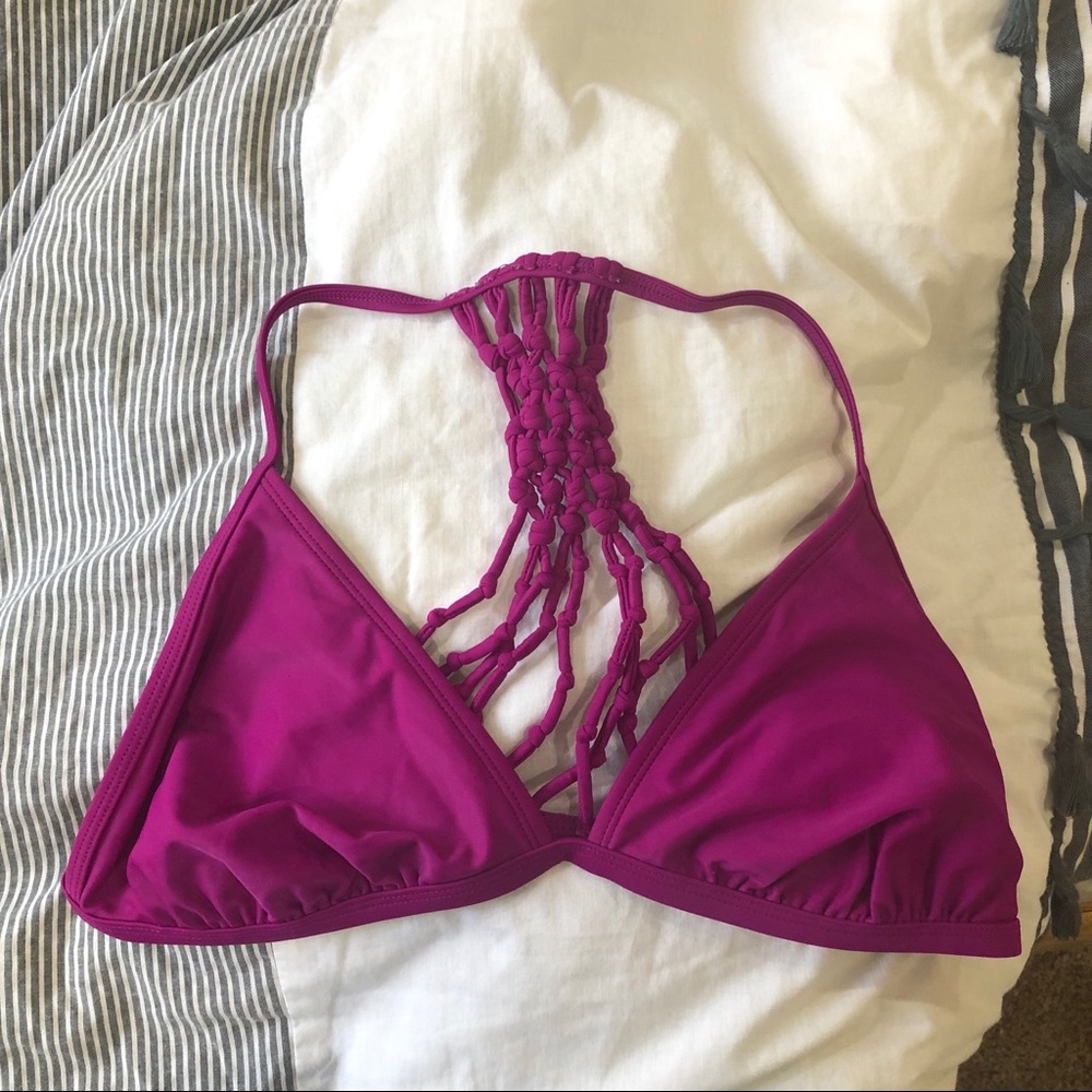 Purple Women’s Bikini Top